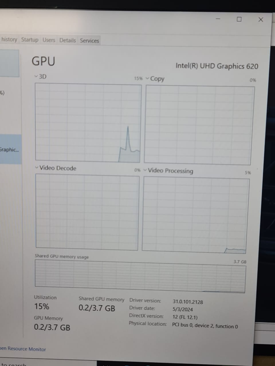 HP ProBook 650 G4 Corei5 8350U – 8G Ram – 256G SSD- intel