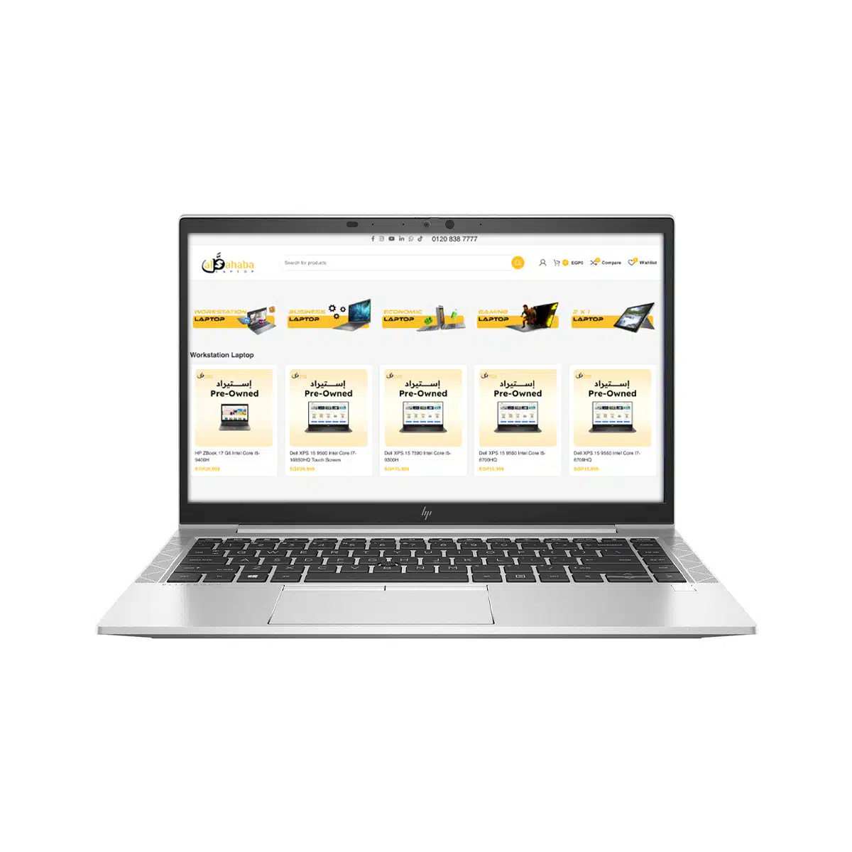 HP EliteBook 840 G7 Intel Core I5-10310U 14 Inch FHD 16g ram 256 ssd - 2