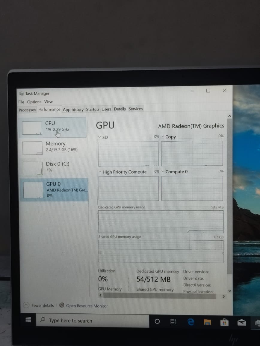 HP EliteBook 845 G8 AMD Ryzen 5 PRO 5650U – Ram 16G – SSD 256G