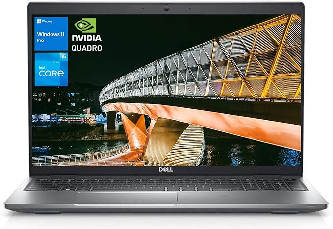 ديل بريسيجن 3570 – محطة عمل محمولة احترافية معالج Intel Core i5-1235U – كرت NVIDIA Quadro T550 – رام 8GB DDR5 – تخزين 256GB SSD