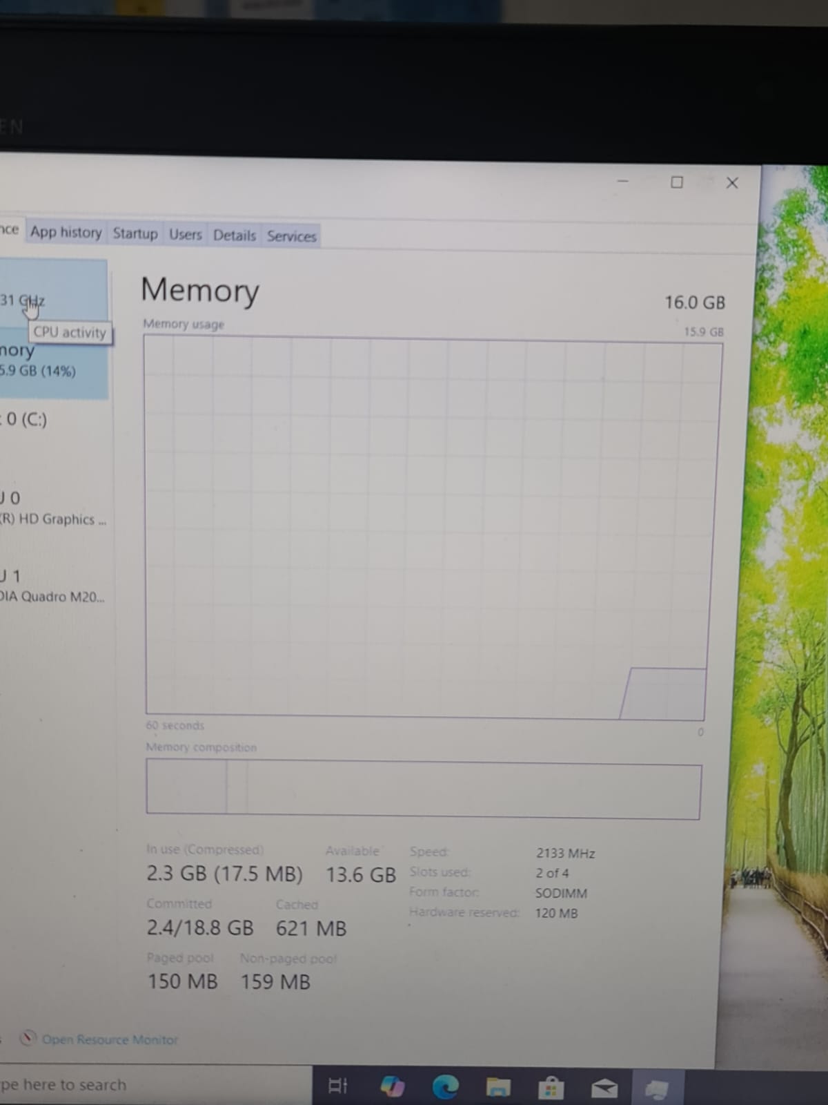 HP ZBOOK 15 G3 i7 6th 6700HQ VGA 4GB NVIDIA / 16 /256