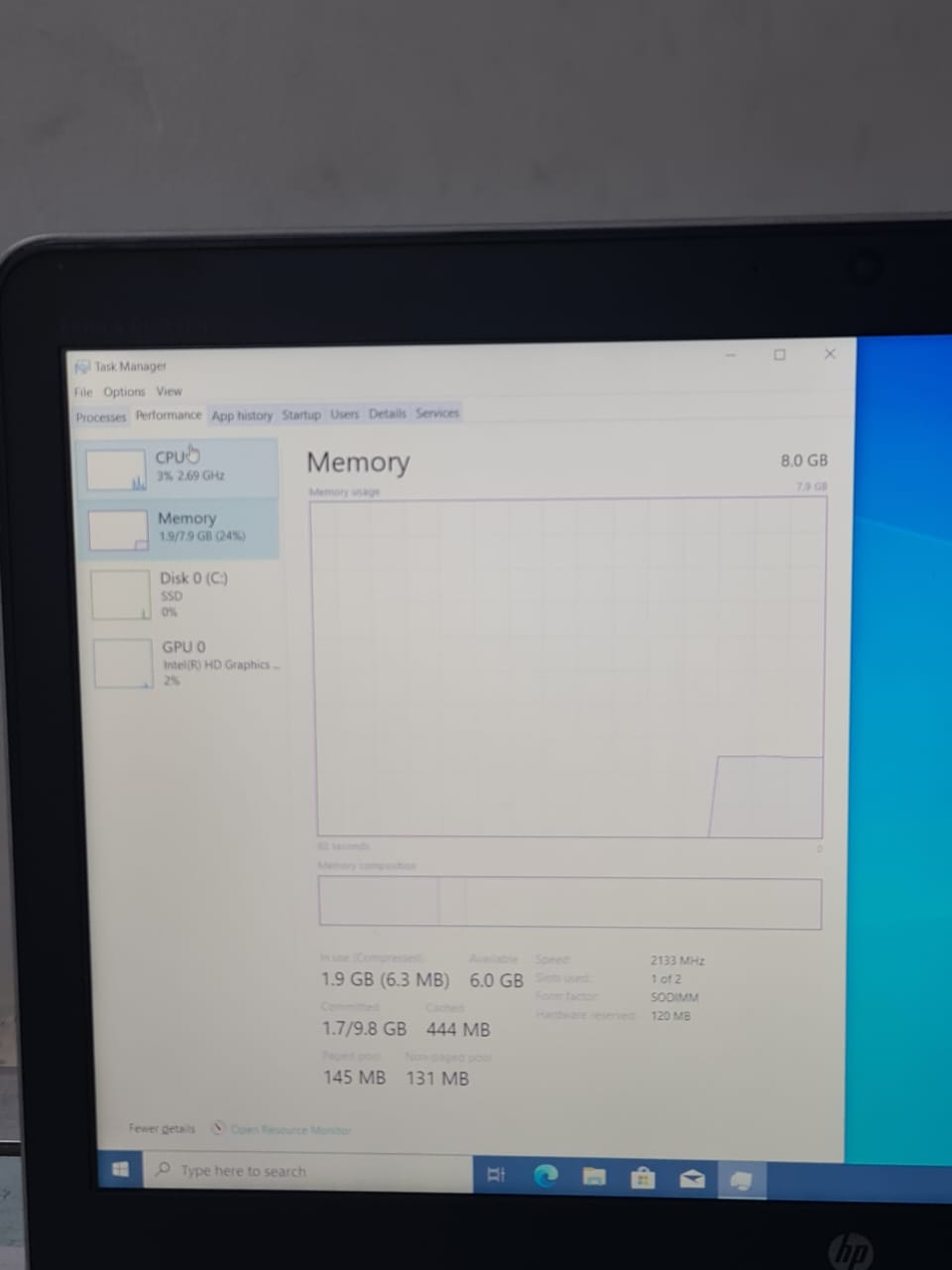 جيل سادس HP ELITEBOOK 850 G3 بحالة الزيرو وبشاشة 15.6 (هارد 128 + هارد 500 جيجا) رام 8 جيجا DDR4