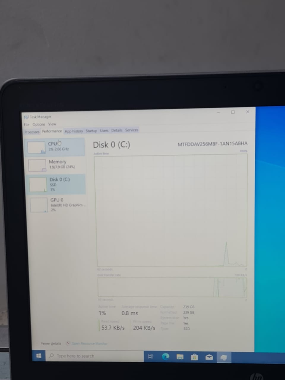 جيل سادس HP ELITEBOOK 850 G3 بحالة الزيرو وبشاشة 15.6 (هارد 128 + هارد 500 جيجا) رام 8 جيجا DDR4