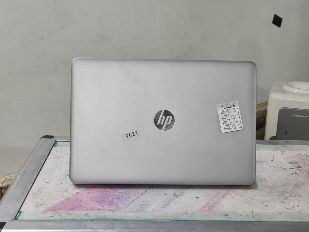 جيل سادس HP ELITEBOOK 850 G3 بحالة الزيرو وبشاشة 15.6 (هارد 128 + هارد 500 جيجا) رام 8 جيجا DDR4